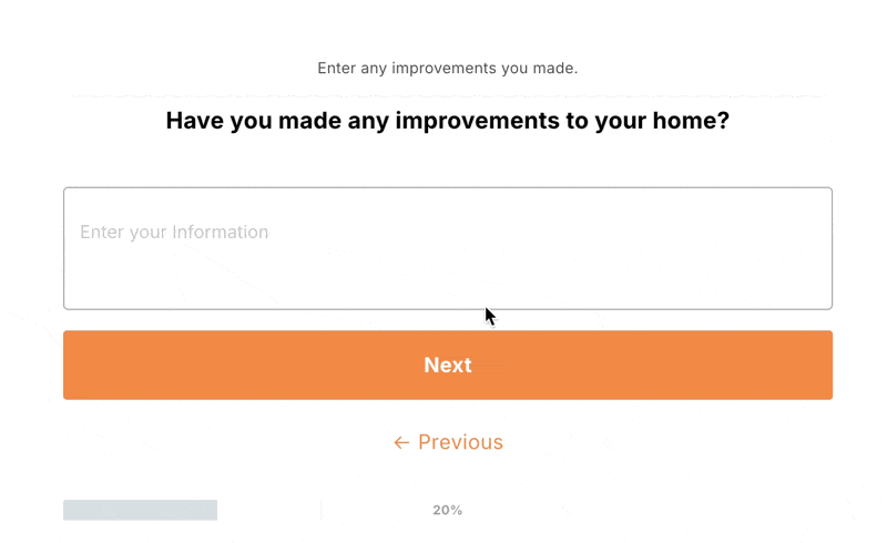 Detail Capture in forms