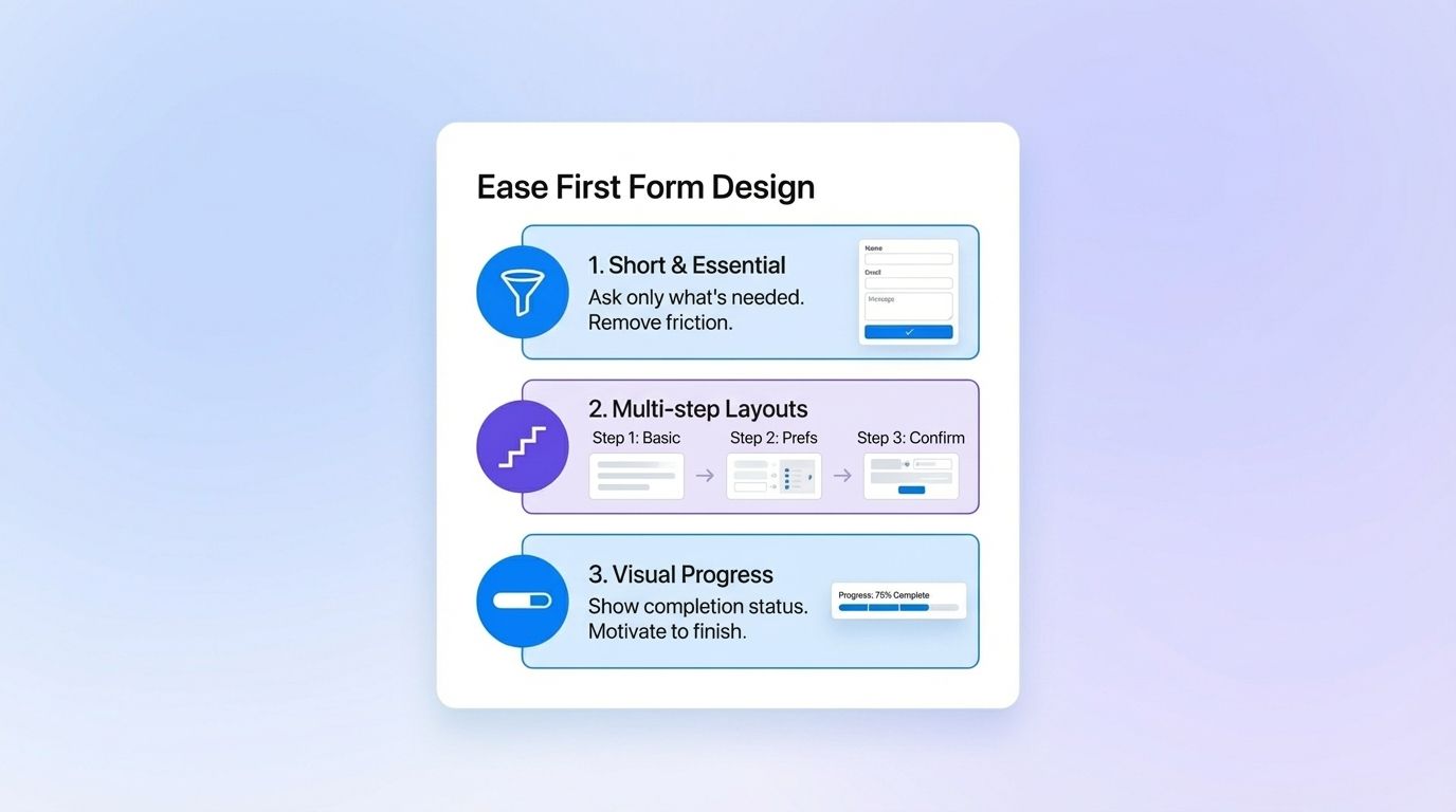 Ease first form design