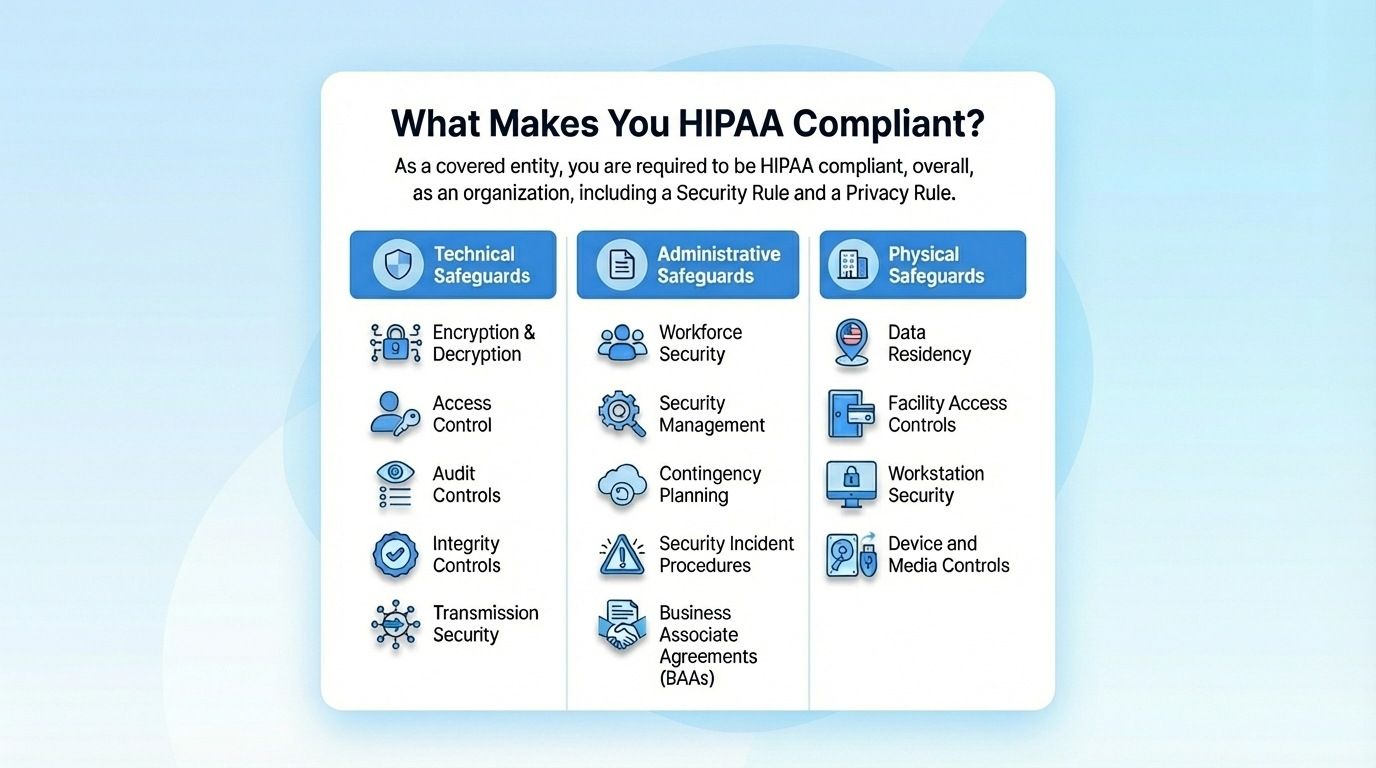 What Makes You HIPAA Compliant