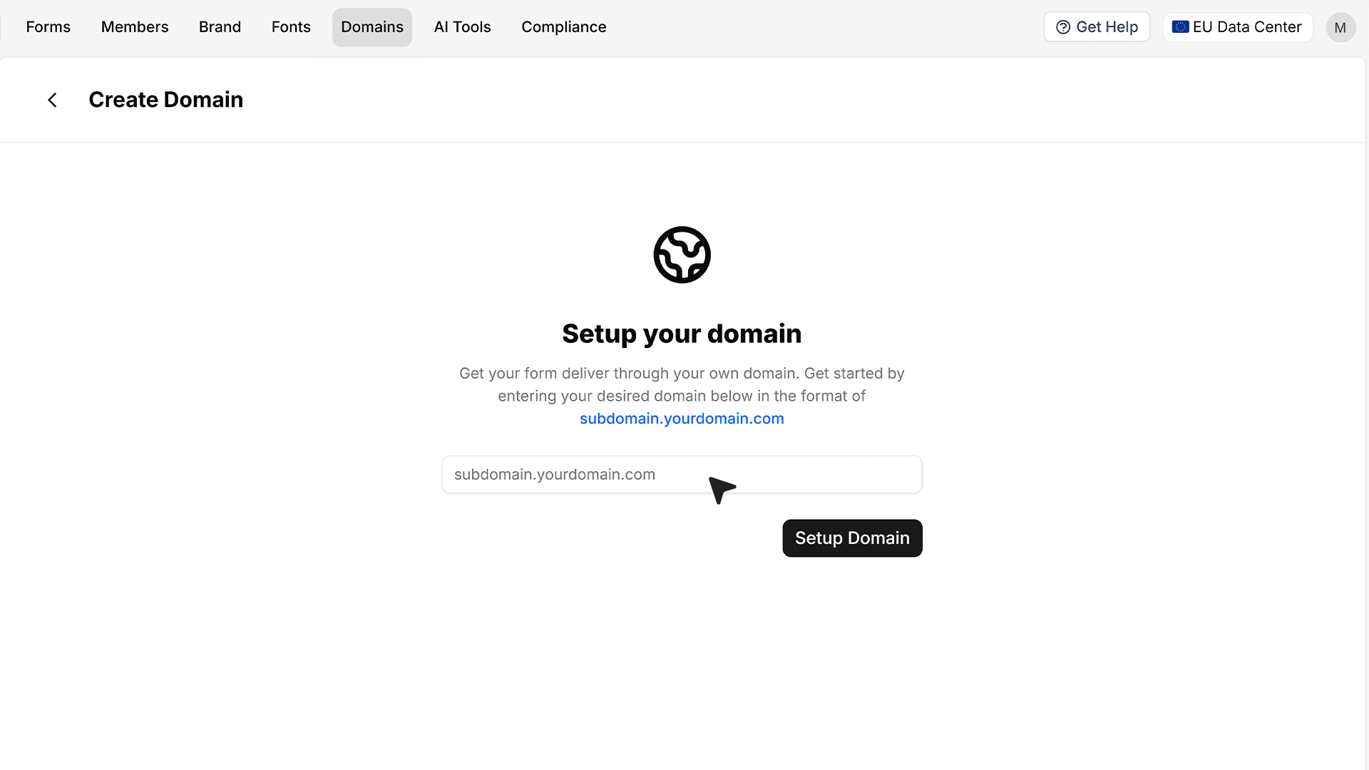 connecting-your-domain-in-makeForms-2.gif