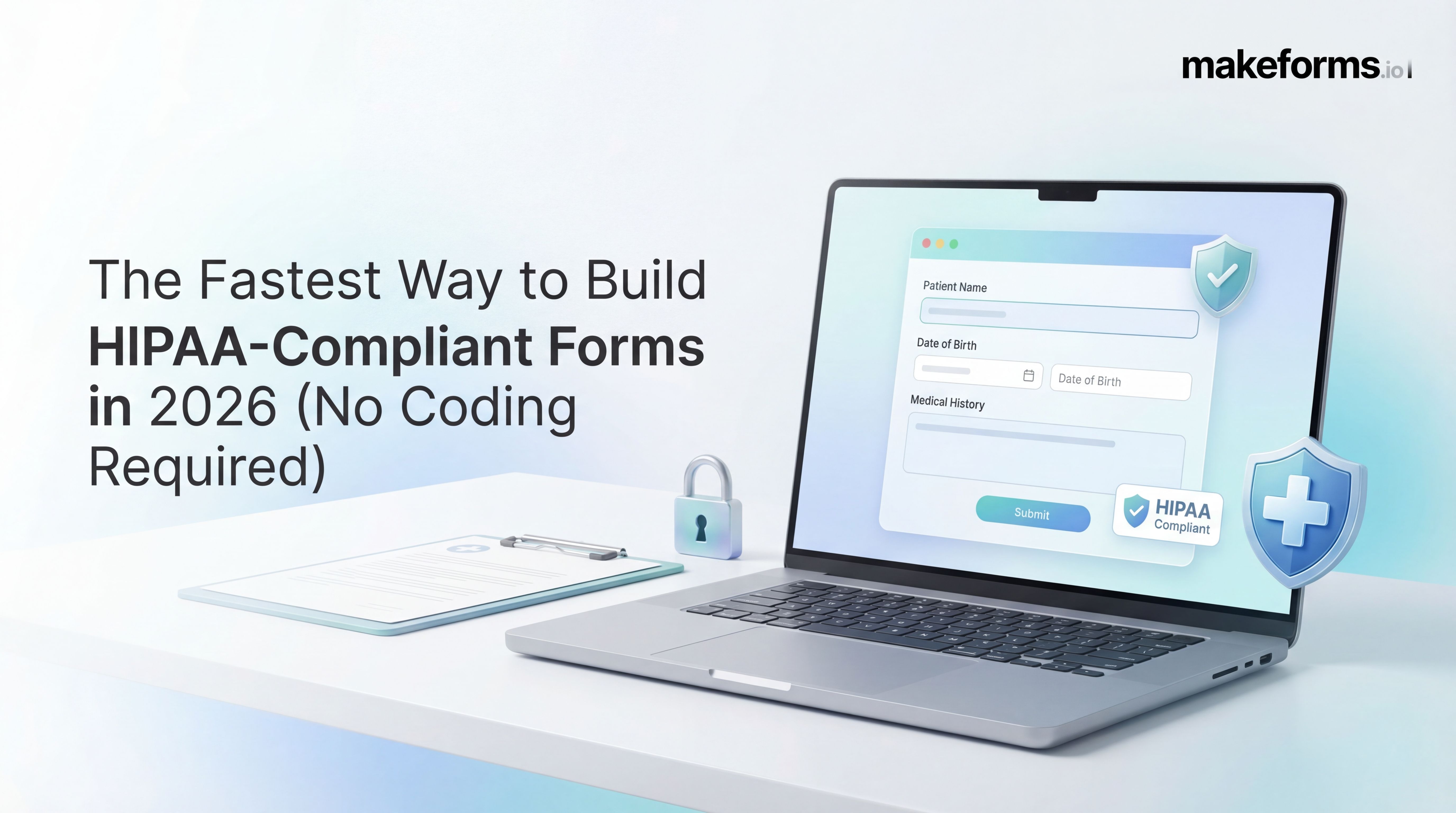 The Fastest Way to Build HIPAA-Compliant Forms in 2026 (No Coding Required)