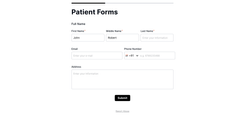 8 Best User-Friendly Online Patient Intake Forms | MakeForms